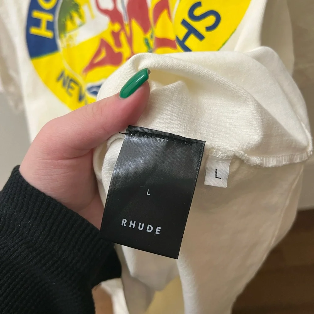 Rhude shirt- L - Picture 5 of 6